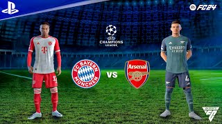 FC 24  Bayern Munich vs Arsenal  Olise Palhinha Calafiori  UEFA Champions League Final  PS5 4K [upl. by Odlaniger89]