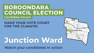 Junction Ward  Boroondara Candidates Forum 2024 [upl. by Raab550]