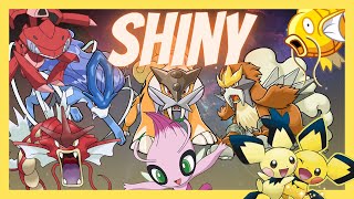 Every SHINY🌟 Pokemon in the ANIME and Movie [upl. by Ellerahs]