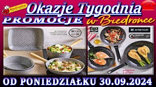 𝐁𝐈𝐄𝐃𝐑𝐎𝐍𝐊𝐀 Nowa Gazetka Promocyjna od 30092024 Okazje i promocje tygodnia – Katalog Biedronki [upl. by Alfred783]