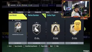 Castro1021 REACTS TO SHOWDOWN LUIS MURIEL amp MATTEO DARMIAN SBC WORTH IT OR NO FIFA 22 [upl. by Akkinahs]