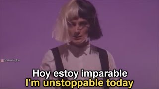 Sia  Unstoppable  Sub Español  Lyrics [upl. by Garett]