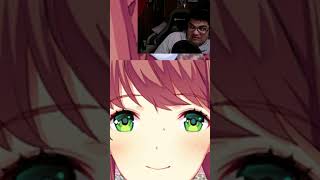 Hola Monika  playergeneric0 en Twitch doki Doki DokiDoki terror romence [upl. by Enrak]