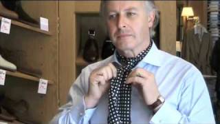 How to tie a Cravat [upl. by Gan]