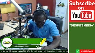 ENTERTAINMENT REVIEW ON HELLO1015FM WITH GH BONSHAYKA 26102024 [upl. by Sparrow]