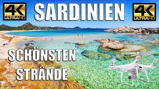 Die Schönsten Strände Sardiniens Italiens SARDINIEN 4K Süden Traumstrände Fähre Drohne Meer [upl. by Xxam556]