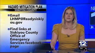 Siskiyou County asking for comments on Hazard Mitigation Plan [upl. by Suzie]