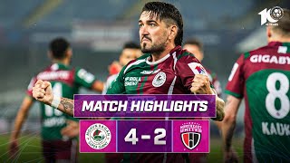 Match Highlights  Mohun Bagan Super Giant 42 NorthEast United FC  MW 15  ISL 202324 [upl. by Callum220]