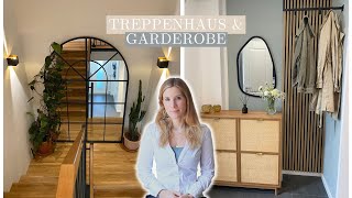 DIY Garderobe und Treppenhaus gestalten  New Home Serie Teil 3 [upl. by Gensmer]