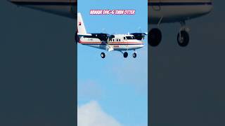 Winair deHavilland DHC6 Twin Otter arrives in Princess Juliana Airport [upl. by Neeluj511]