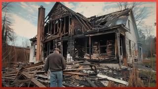 Man Rebuilds BURNED DOWN House From Scratch  Start to Finish by mindsparx1 [upl. by Desberg]