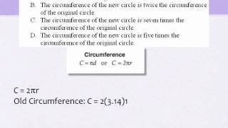 Doubling the Radius and Its Effect on Circumference [upl. by Zrike]