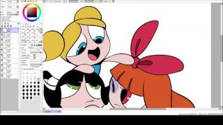 Powerpuff Girls  Speedpaint [upl. by Tifanie]