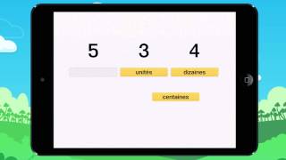 Vidéo 6 Centaine dizaine unité Replace les étiquettes au bon endroit Exemple 1 [upl. by Anihta]