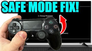 How to Fix PS4 Wont Enter Safe Mode PS4 Safe Mode Easy Fix [upl. by Geraud]