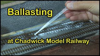 Ballasting at Chadwick Model Railway  138 [upl. by Maribelle]