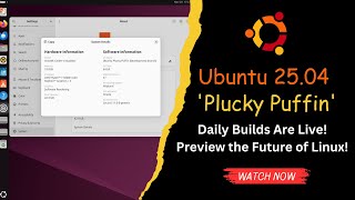 Ubuntu 2504 Plucky Puffin Daily Builds Are Live Preview the Future of Linux [upl. by Lepper138]