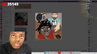 iShowSpeed Reacts To The Craziest Fan Art Ever 💀 [upl. by Ellga]