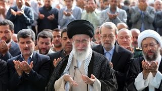 Ayatullah Khamenei Leads Eid Prayers 2014 [upl. by Tristram]