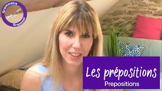 Learn French  Prepositions [upl. by Roose135]