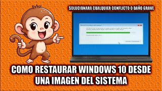 COMO RESTAURAR WINDOWS 10 DESDE UNA IMAGEN DEL SISTEMA [upl. by Tekcirc]