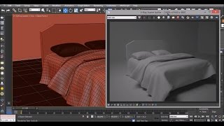 Tutorial 3ds max bed amp bed cover 3d modelling [upl. by Rebecka412]