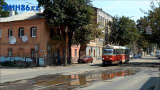 OMH86cz Kharkiv 2013 tram [upl. by Llerdnod]