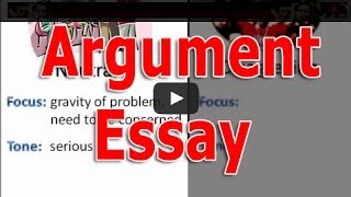 How to Write an Argument Essay A Persuasive Paper with Arguments [upl. by Marillin]