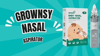 Grownsy Nasal Aspirator [upl. by Charleen778]