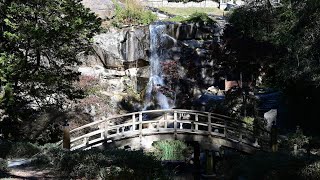 Waterfall at Maymont Park  4K Widescreen [upl. by Isabel207]