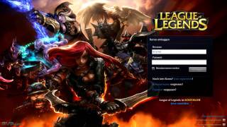 League of Legends  Menu theme new Animation HDHQ [upl. by Hadden798]