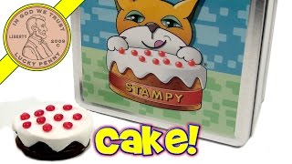 Stampy Limited Edition Lunch Box amp Shirt LPSDave Makes Stampy Minecraft Cakes [upl. by Atled]