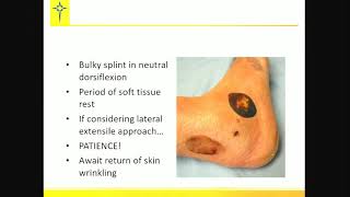 Calcaneus fractures  operative vs nonoperative treatment  debate [upl. by Tyoh725]