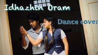 Idhazhin Oram  Dance cover  Three  Romel amp Amitha [upl. by Revolc815]