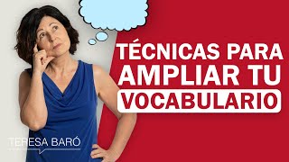 Cómo mejorar tu vocabulario con 10 técnicas [upl. by Immot]