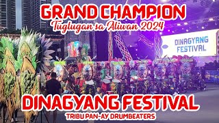 CHAMPION  DINAGYANG FESTIVAL Tribu Panay Drumbeaters  Aliwan Fiesta 2024 [upl. by Ardnaid]