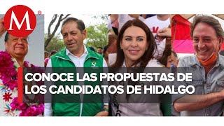 Candidatos en Hidalgo exponen sus planes de impulso al sector empresarial [upl. by Nodnalb322]