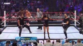 WWE Tribute To The Troops 13122011 Air Boom vs Epico amp Primo wRosa Mendesavi [upl. by Ahsimaj834]