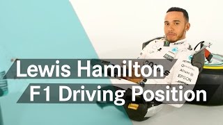 F1 2016 explained Lewis Hamiltons driving position [upl. by Esilrac]