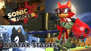 Sonic Forces ★ All Avatar Levels  Perfect Run [upl. by Yeoj518]