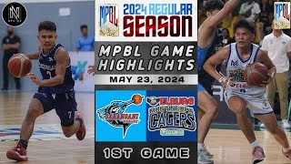 MPBL HIGHLIGHTS SARANGANI MARLINS VS MUNTINLUPA CAGERS MAY 23 2024 [upl. by Danni]