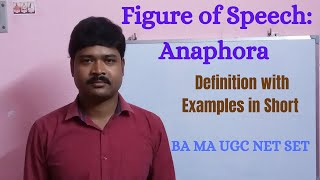 Anaphora Epanaphora Figure of Speech  English Literature  WBCHSE CLASS 11 ENGLISH ENGA [upl. by Ahsemik]