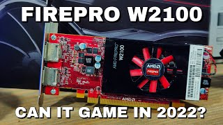 FirePro Gaming W2100  R7 240 [upl. by Gnouh]