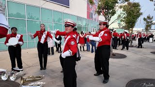 NC State Marching Band  The Band having fun before Football Game 10122024 [upl. by Aniat]