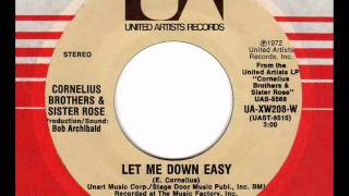 CORNELIUS BROTHERS amp SISTER ROSE Let me down easy XO Soul Classic [upl. by Alisander]