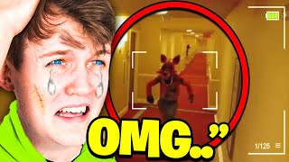 7 YouTubers Who Found FNAF In Real Life LankyBox [upl. by Akibma]