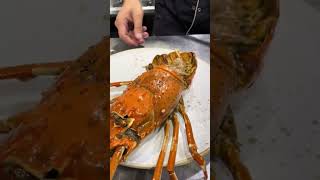 Lobster 🦞 in thi style youtubeshorts food chef cheffood recipe recipe recipe chefrecipes [upl. by Airenahs125]