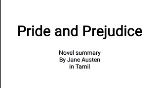 Pride and Prejudice novel by Jane Austen summary [upl. by Sylas343]