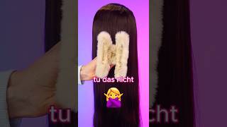 Voluminöser Zopf mit Haarklammer 🩷🤩 zopf haarklammer frisur frisuren frisurentutorial shorts [upl. by Bahr]