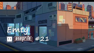 Emty  Aseprite Pixelart Speed Paint 021 [upl. by Aitropal]